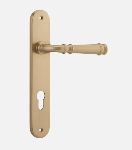 IVER DOOR LEVER VERONA OVAL BACKPLATE Door Handles & Levers 18 IVER DOOR LEVER VERONA OVAL BACKPLATE Door Handles & Levers