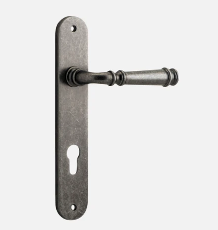 IVER DOOR LEVER VERONA OVAL BACKPLATE Door Handles & Levers 21 IVER DOOR LEVER VERONA OVAL BACKPLATE Door Handles & Levers