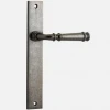IVER DOOR LEVER VERONA RECTANGULAR BACKPLATE Door Handles & Levers