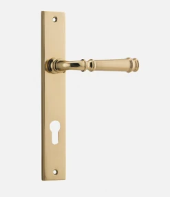 IVER DOOR LEVER VERONA RECTANGULAR BACKPLATE Door Handles & Levers
