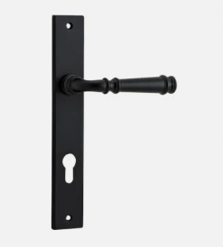 IVER DOOR LEVER VERONA RECTANGULAR BACKPLATE Door Handles & Levers