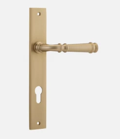IVER DOOR LEVER VERONA RECTANGULAR BACKPLATE Door Handles & Levers