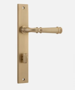 IVER DOOR LEVER VERONA RECTANGULAR BACKPLATE Door Handles & Levers