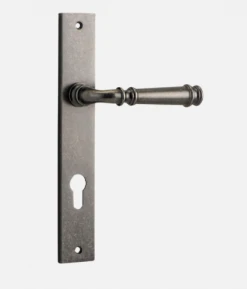 IVER DOOR LEVER VERONA RECTANGULAR BACKPLATE Door Handles & Levers