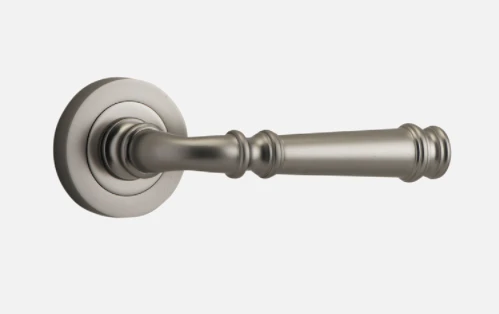 Door Handles & Levers IVER DOOR LEVER VERONA ROUND ROSE BACKPLATE 10 Door Handles & Levers IVER DOOR LEVER VERONA ROUND ROSE BACKPLATE