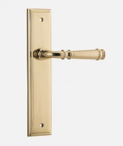 IVER DOOR LEVER VERONA STEPPED BACKPLATE Door Handles & Levers