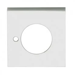 LOCKWOOD VELOCITY SQUARE ROSE TRIM PRIVACY (PAIR)