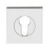 Handles & Hardware LOCKWOOD VELOCITY SQUARE EUROPEAN CYLINDER ESCUTCHEON
