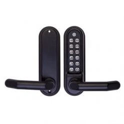 BORG DIGITAL LOCK M/GRADE PRO BLK 5001 LEVER/LEVER ECP