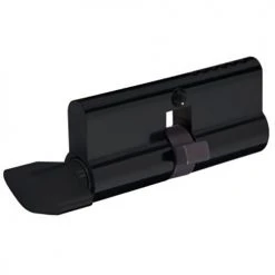 BRAVA URBAN SINGLE CYLINDER EURO 5P 70MM MATT BLACK