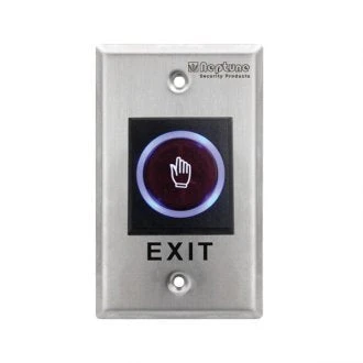 Access Control NEPTUNE TOUCHLESS EXIT - ANSI,NO/NC/C,LED,0.9mm SS,12V 1 Access Control NEPTUNE TOUCHLESS EXIT - ANSI,NO/NC/C,LED,0.9mm SS,12V