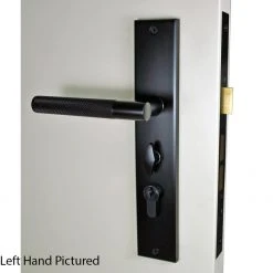 NIDUS OZI-1 LATCH & DEADBOLT COMBO - DOMICI KNURLED LEVER