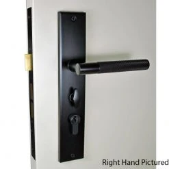 NIDUS OZI-1 LATCH & DEADBOLT COMBO - DOMICI KNURLED LEVER