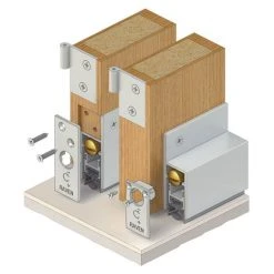 RAVEN AUTOMATIC BOTTOM DOOR SEAL RP38SI (CLEAR ANODISED) Door Seals