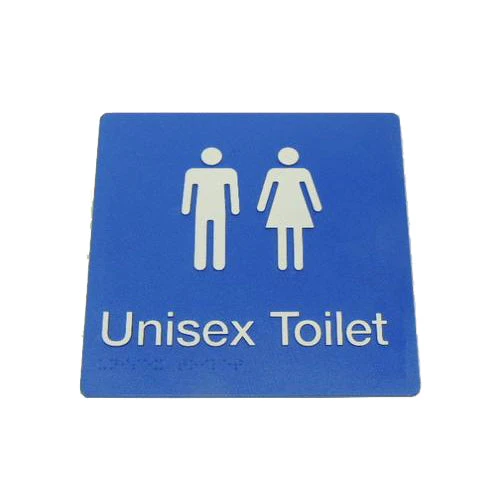 Tim The Sign Man UNISEX TOILET SIGN Toilet & Shower Signage 1 Tim The Sign Man UNISEX TOILET SIGN Toilet & Shower Signage